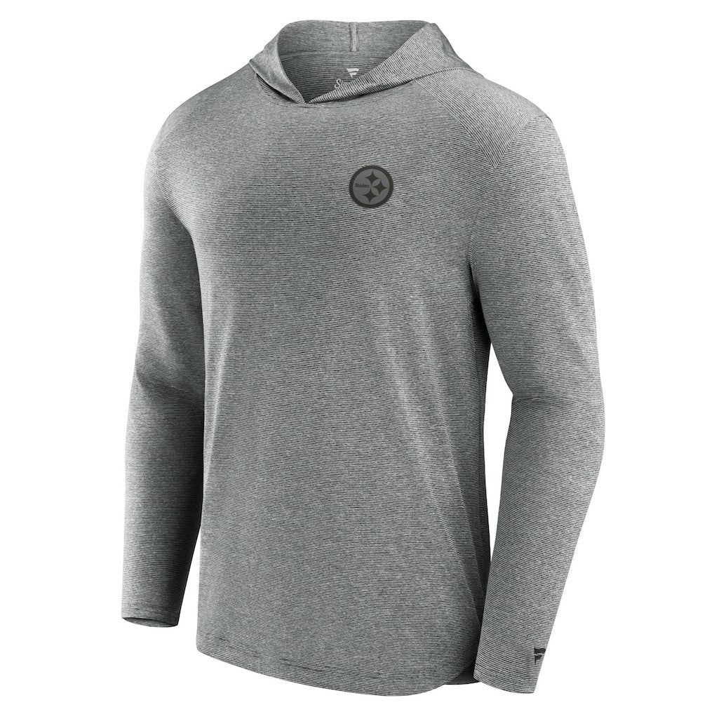 Front Office Tech Lightweight Hoodie T-Shirt - Pittsburgh Steelers Hoodies