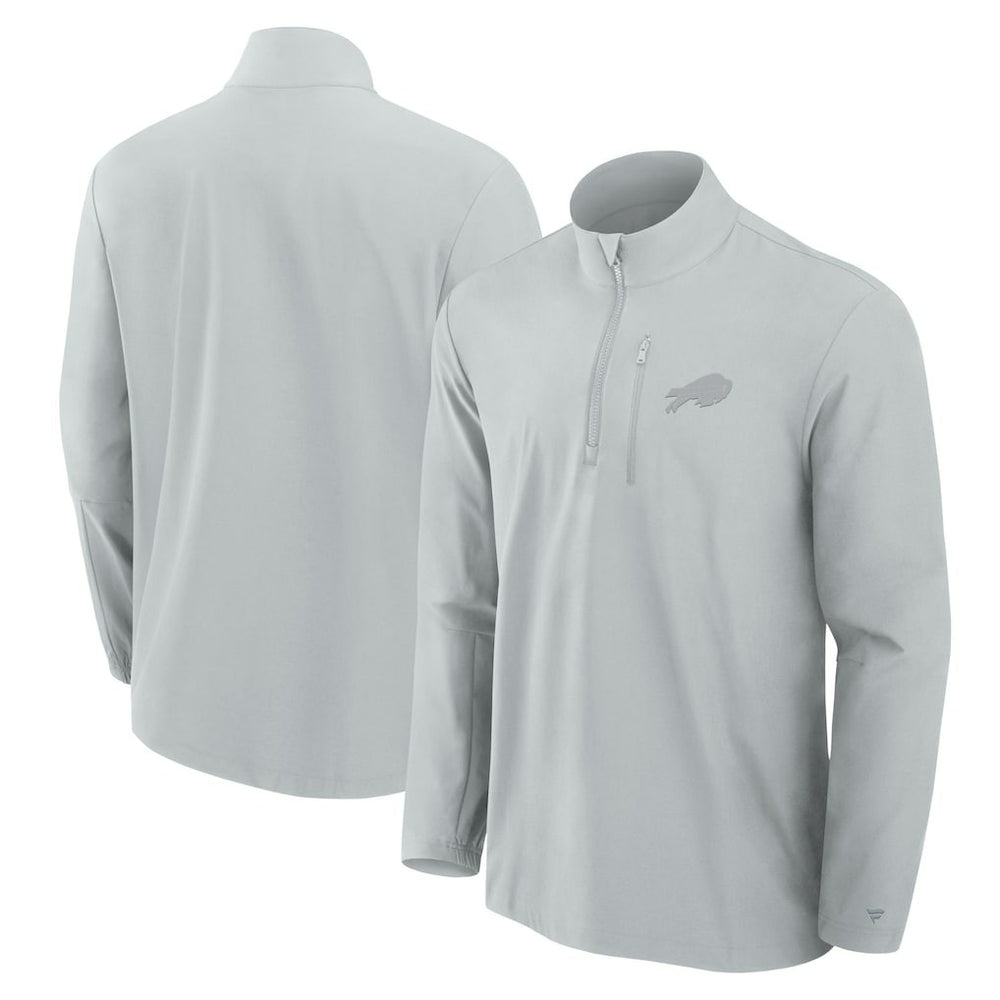 Front Office Micro Tonal Quarter-Zip Pullover - Buffalo Bills Pullover