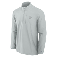 Front Office Micro Tonal Quarter-Zip Pullover - Miami Dolphins Pullover