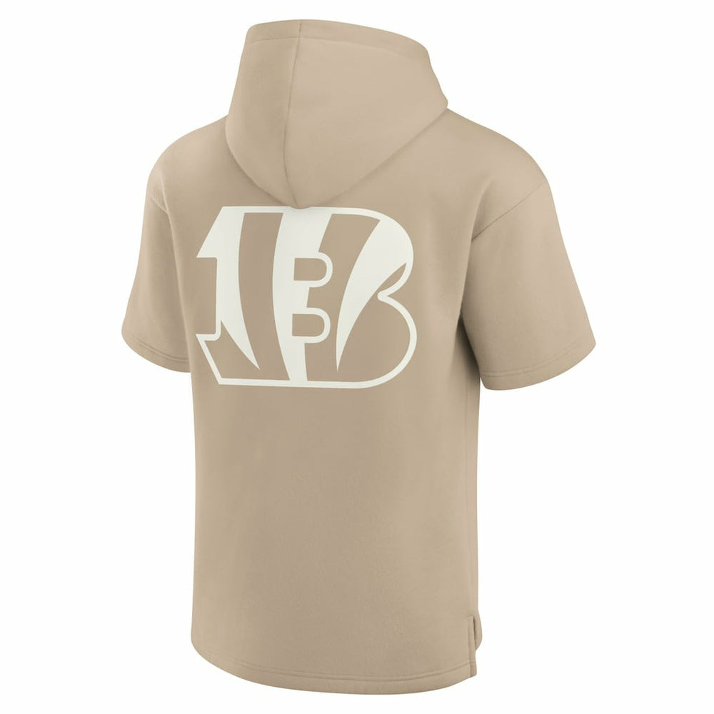 Unisex Elements Super Soft Fleece Short Sleeve Pullover Hoodie - Cincinnati Bengals Hoodies