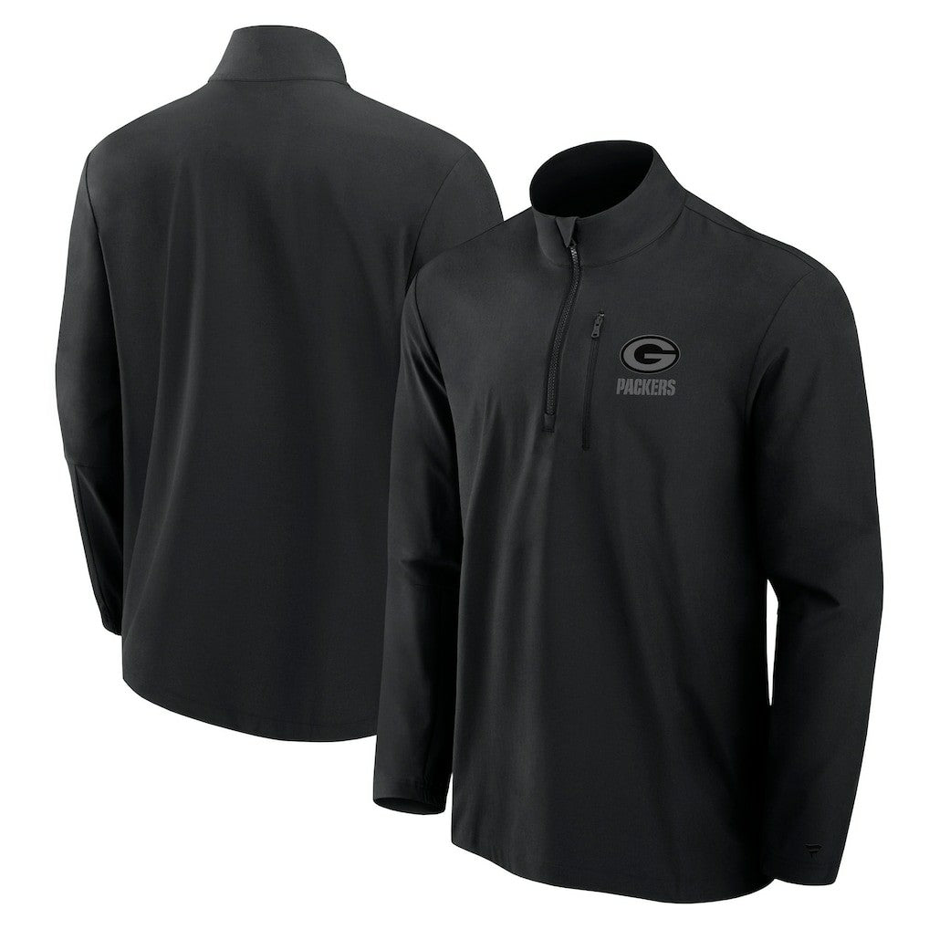 Front Office Micro Tonal Quarter-Zip Pullover - Green Bay Packers Pullover
