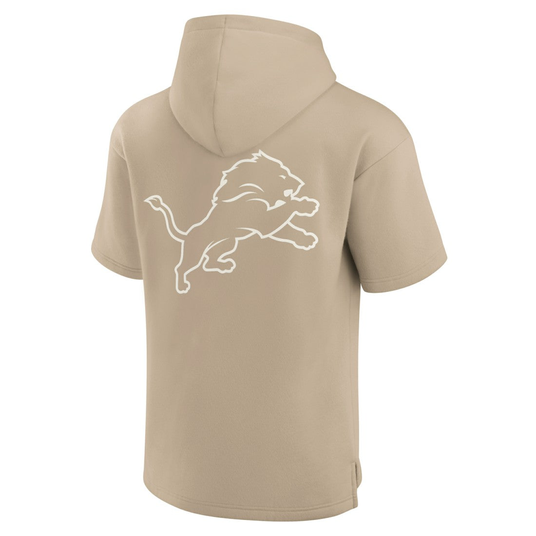 Unisex Elements Super Soft Fleece Short Sleeve Pullover Hoodie - Detroit Lions Hoodies