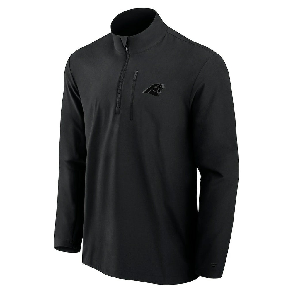 Front Office Micro Tonal Quarter-Zip Pullover - Carolina Panthers Pullover
