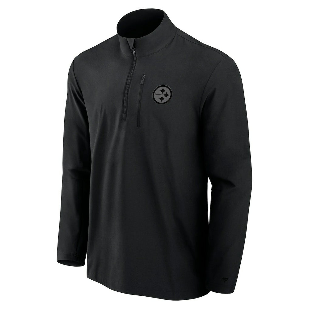 Front Office Micro Tonal Quarter-Zip Pullover - Pittsburgh Steelers Pullover