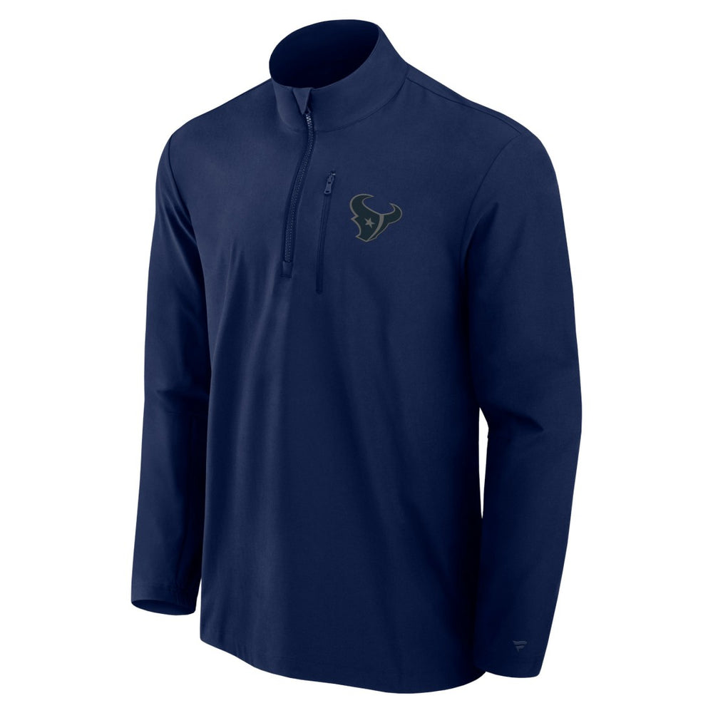 Front Office Micro Tonal Quarter-Zip Pullover - Houston Texans Pullover