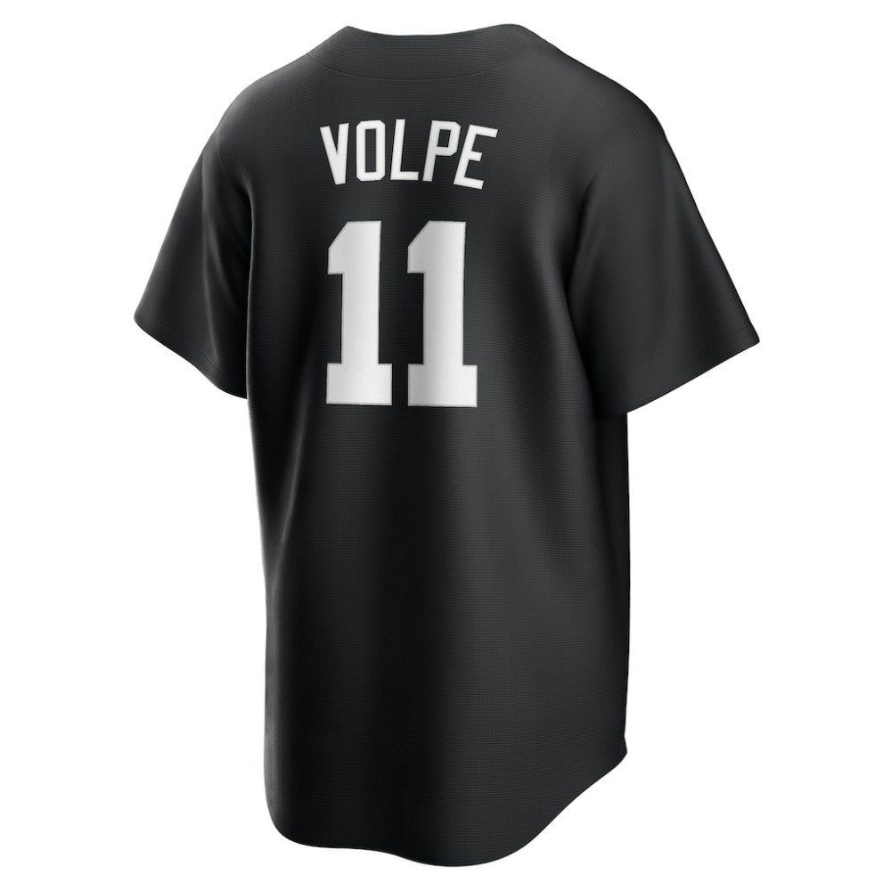 Black Anthony Volpe New York Yankees Nike Fashion Replica Player Jersey