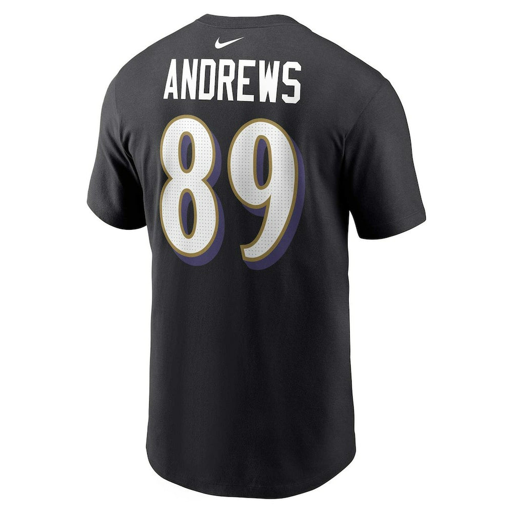 Mark Andrews  Player Name & Number T-Shirt - Baltimore Ravens T-shirts