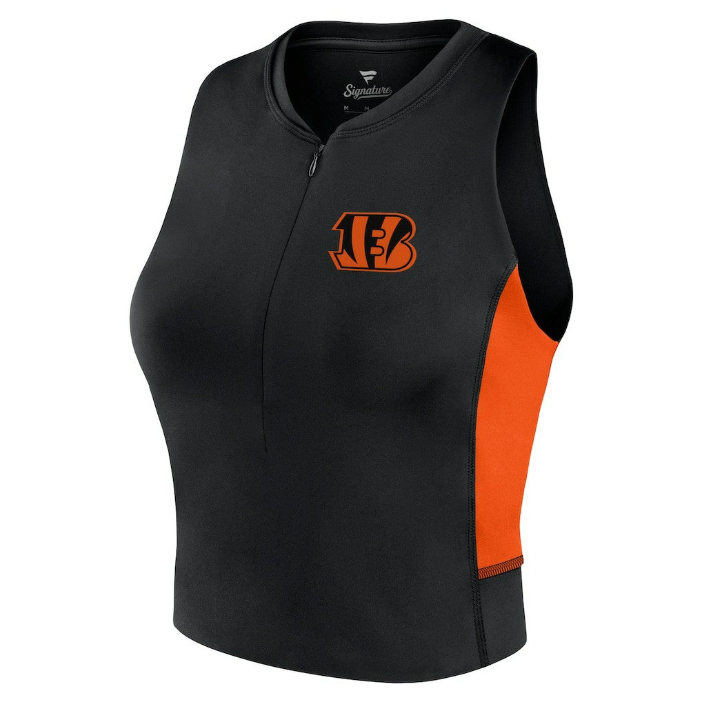 Women's Studio Fitted Gym Tank Top - Cincinnati Bengals Tops