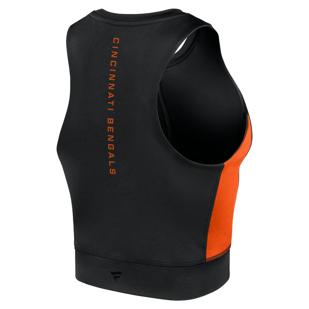 Women's Studio Fitted Gym Tank Top - Cincinnati Bengals Tops