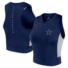 Women's Studio Fitted Gym Tank Top - Dallas Cowboys Tops