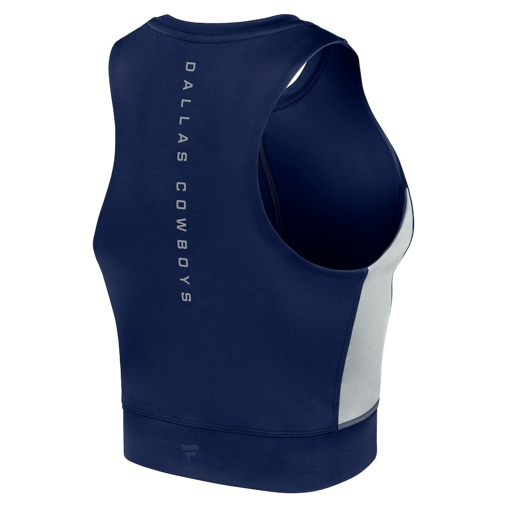 Women's Studio Fitted Gym Tank Top - Dallas Cowboys Tops