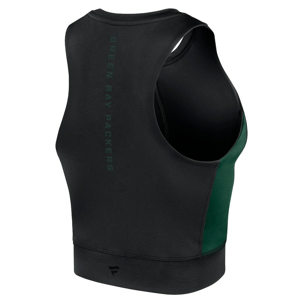 Women's Studio Fitted Gym Tank Top - Green Bay Packers Tops