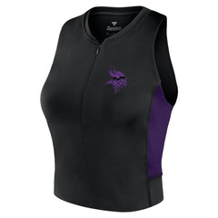 Women's Studio Fitted Gym Tank Top - Minnesota Vikings Tops