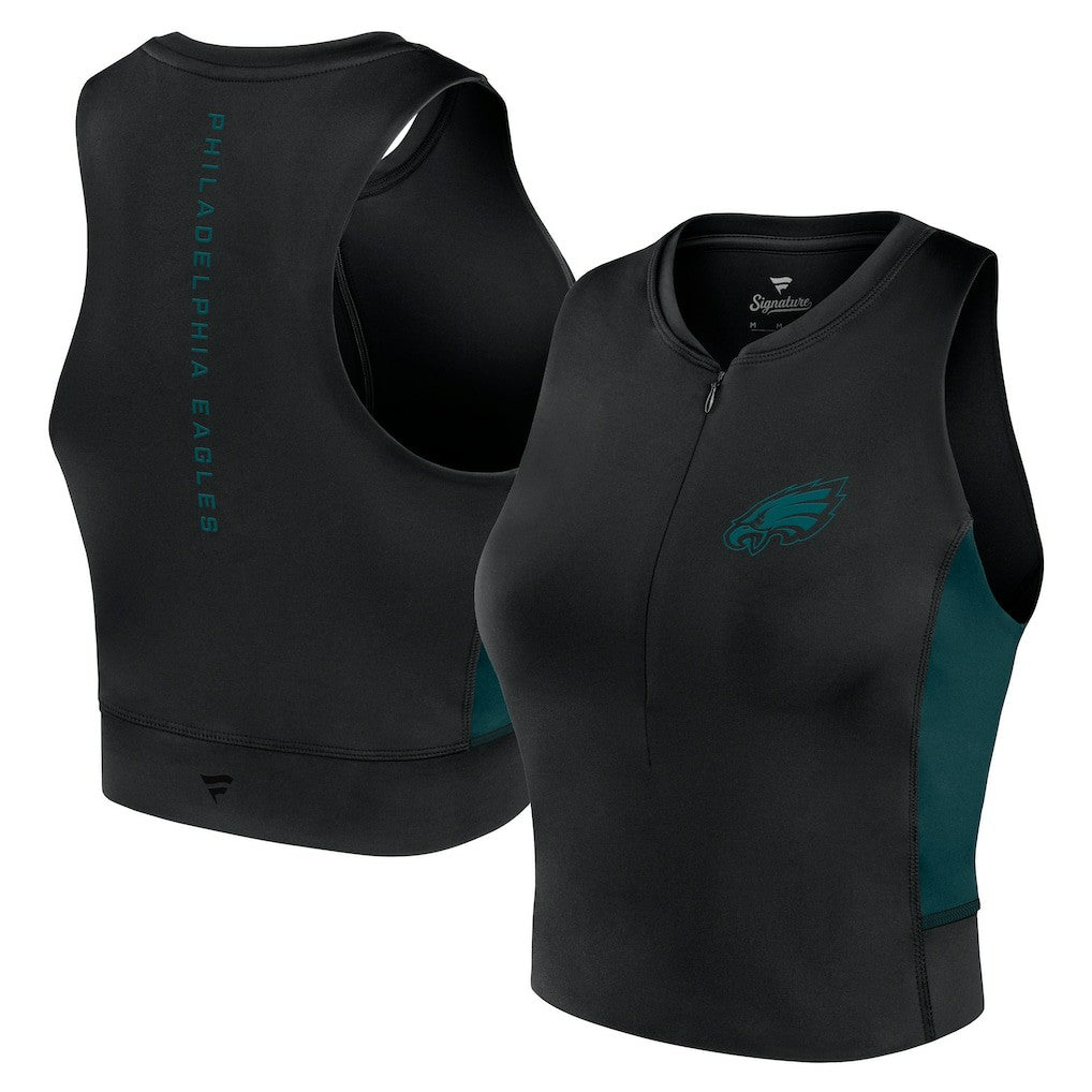 Women's Studio Fitted Gym Tank Top - Philadelphia Eagles Tops
