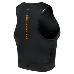 Women's Studio Fitted Gym Tank Top - Pittsburgh Steelers Tops