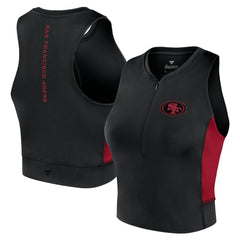 Women's Studio Fitted Gym Tank Top - San Francisco 49ers Tops