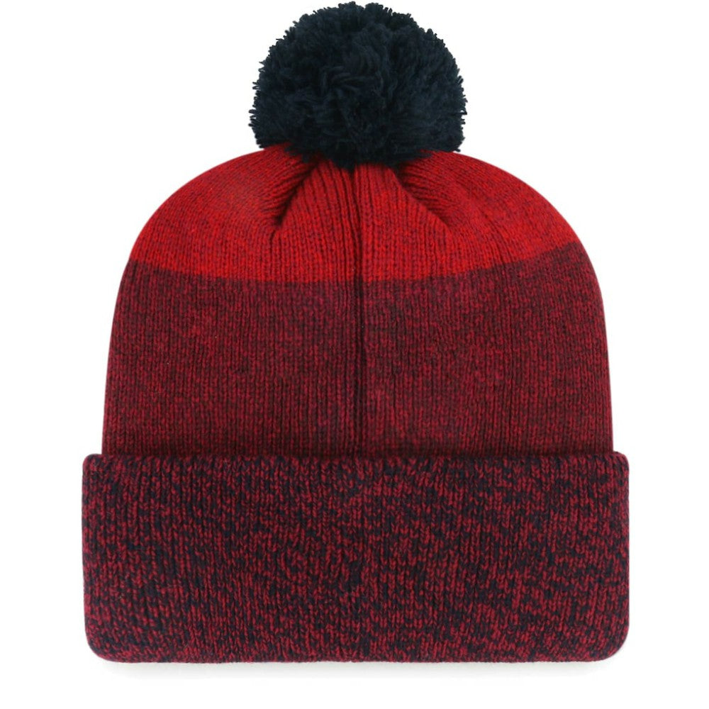 Red Boston Red Sox '47 Darkfreeze Cuffed Knit Hat with Pom