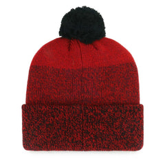 Red Washington Nationals '47 Darkfreeze Cuffed Knit Hat with Pom
