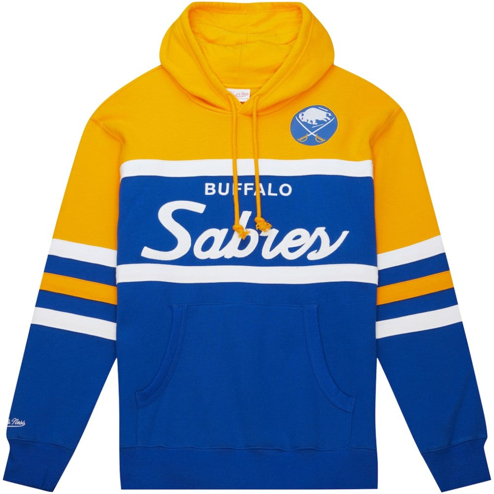 NHL Buffalo Sabres Mitchell & Ness Head Coach Pullover Hoodie