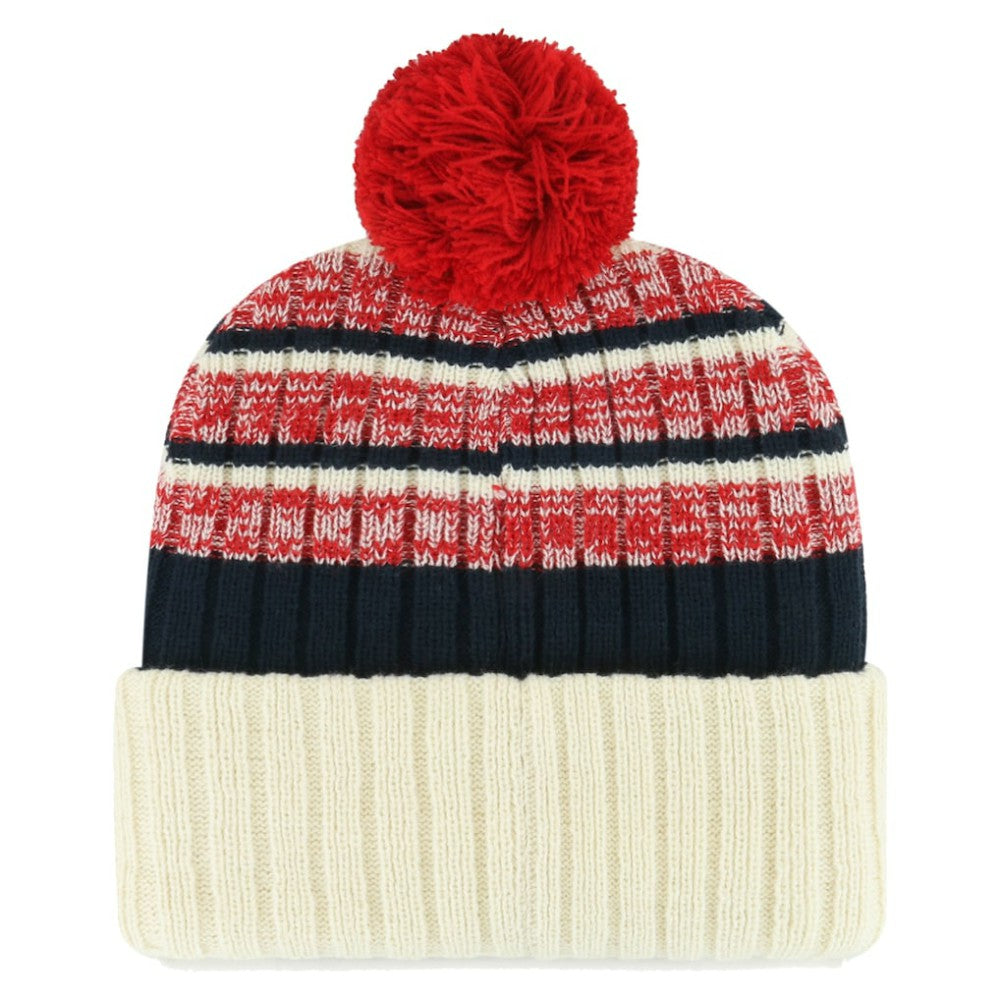 Natural Washington Nationals '47 Tavern Cuffed Knit Hat with Pom