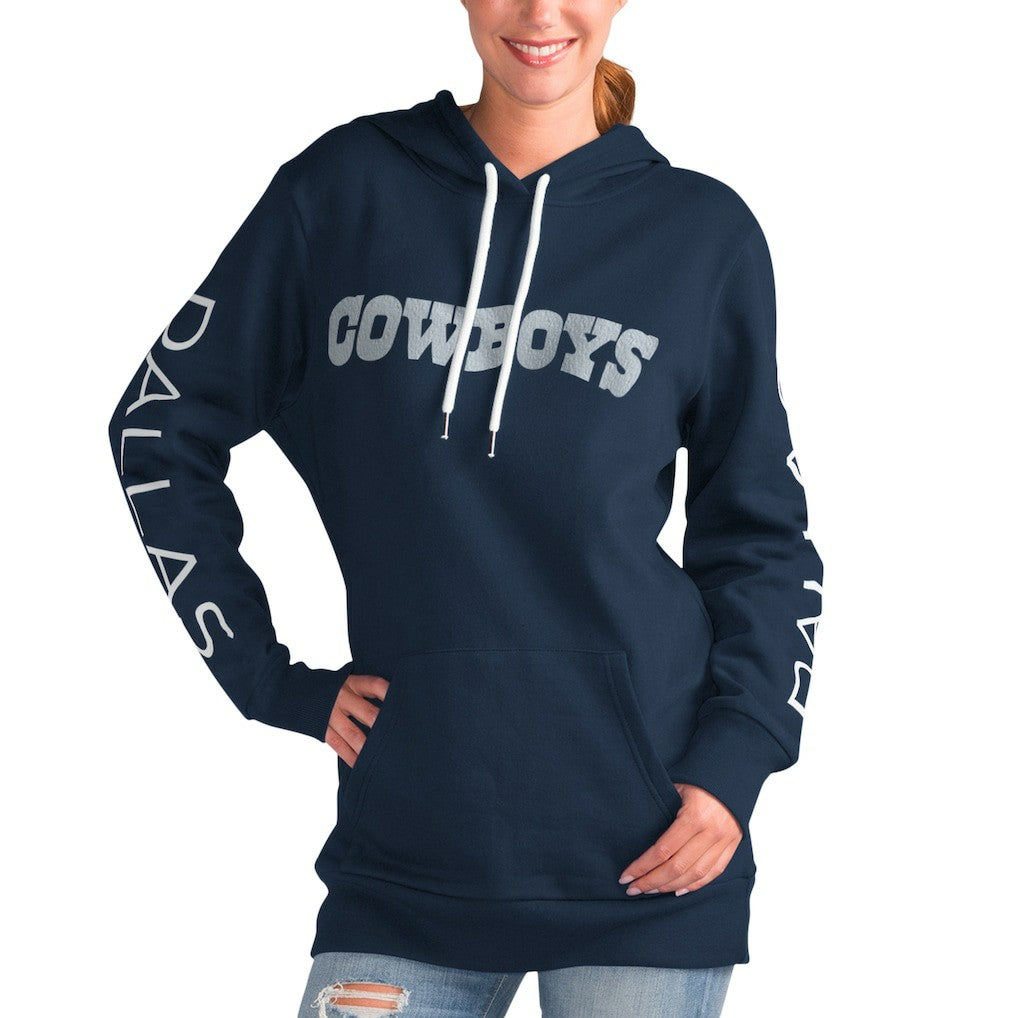 G-III 4Her by Carl Banks Women's Extra Inning Pullover Hoodie - Dallas Cowboys Hoodies