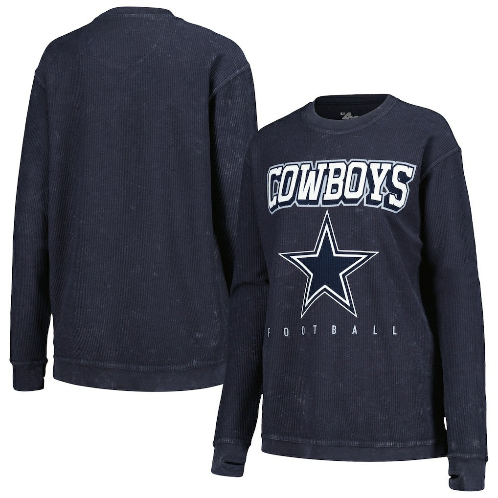 G-III 4Her by Carl Banks Women's Comfy Cord Pullover Sweatshirt - Dallas Cowboys Pullover