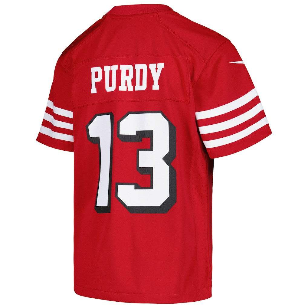 Brock Purdy  Youth Game Jersey - San Francisco 49ers Jerseys