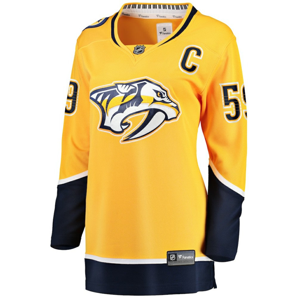 NHL Roman Josi Nashville Predators Fanatics Women's Home Breakaway Player Jersey