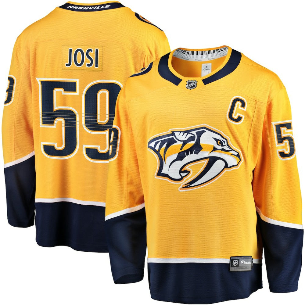 NHL Roman Josi Nashville Predators Fanatics Home Breakaway Jersey