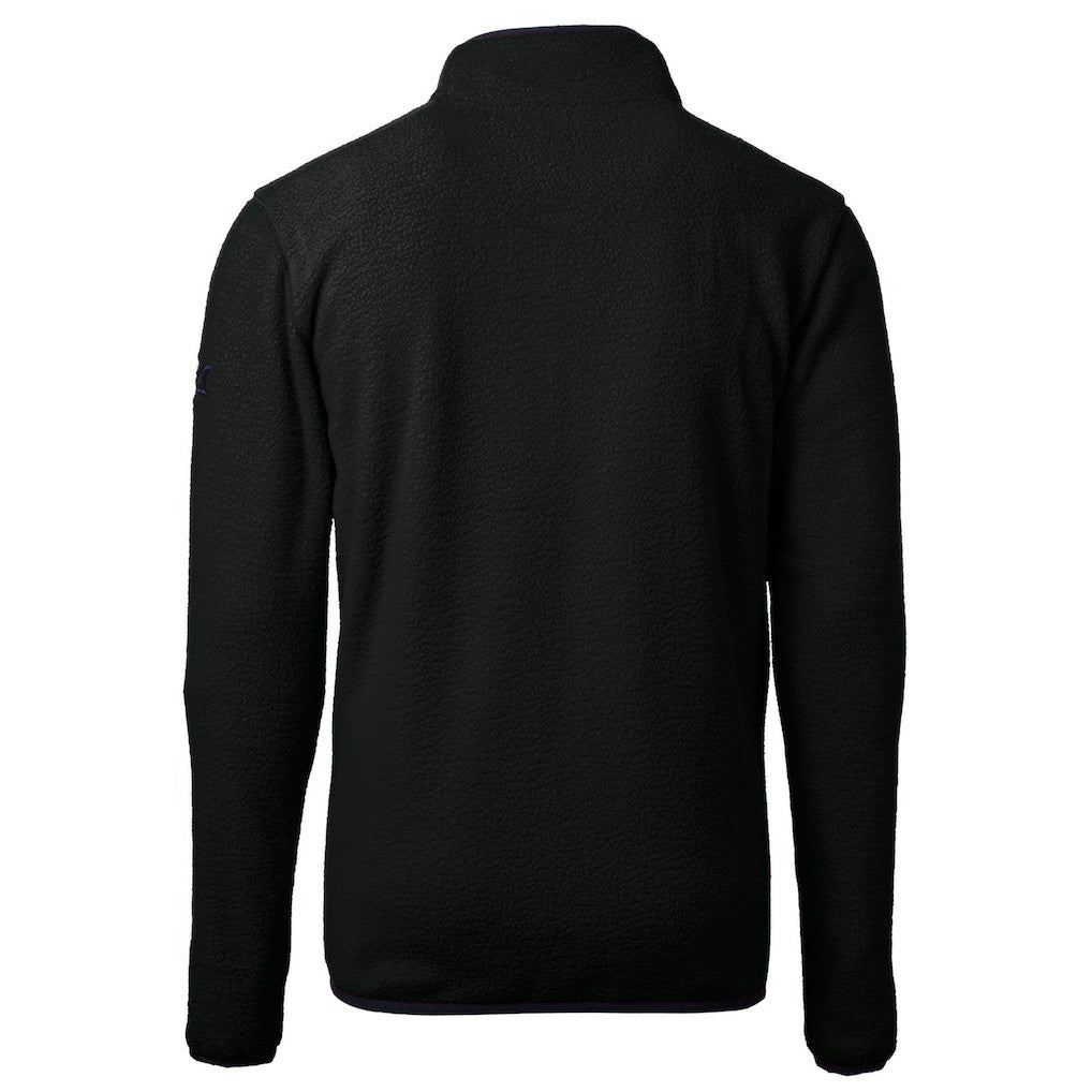 Cutter & Buck Gridiron Classics Big & Tall Cascade Eco Sherpa Fleece Quarter-Zip Pullover Jacket - Philadelphia Eagles Pullover