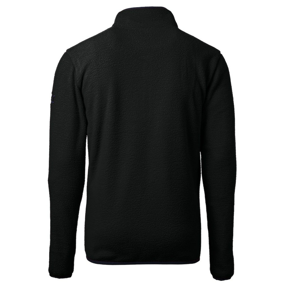 Cutter & Buck Gridiron Classics Big & Tall Cascade Eco Sherpa Fleece Quarter-Zip Pullover Jacket - Philadelphia Eagles Pullover