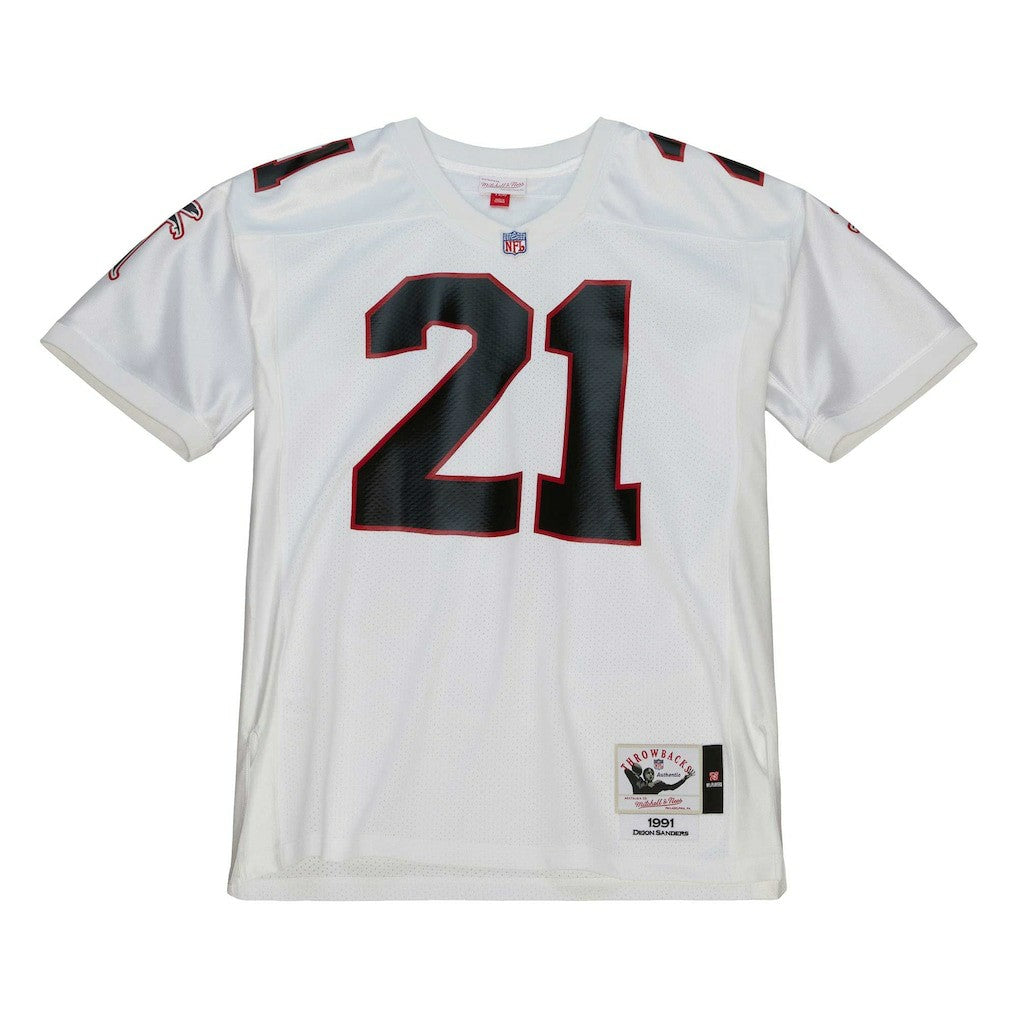 Deion Sanders  1991 Authentic Throwback Retired Player Jersey - Atlanta Falcons Jerseys