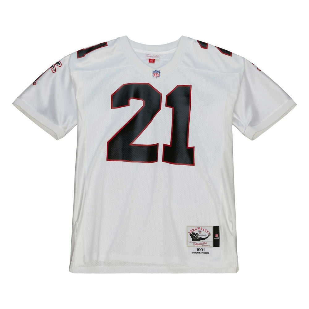 Deion Sanders  1991 Authentic Throwback Retired Player Jersey - Atlanta Falcons Jerseys