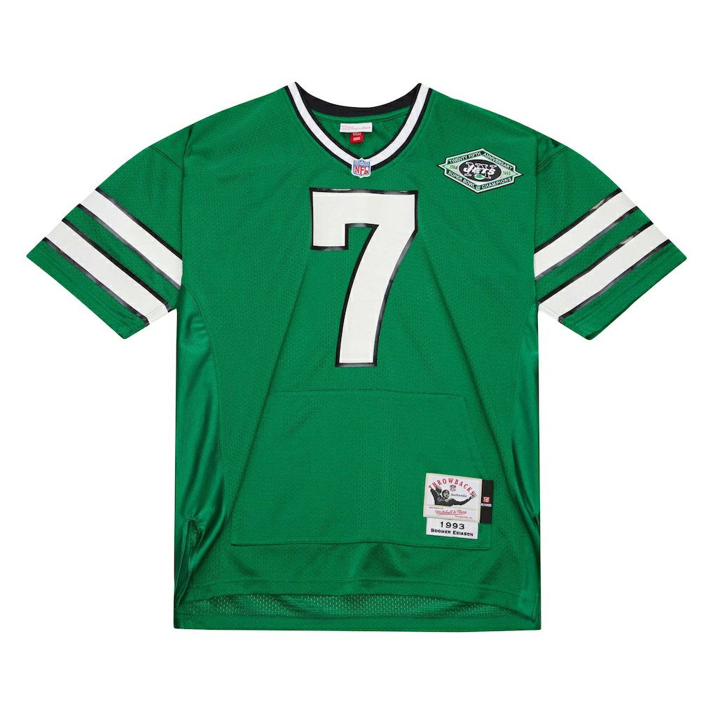 Boomer Esiason  1993 Authentic Throwback Retired Player Pocket Jersey - New York Jets Jerseys