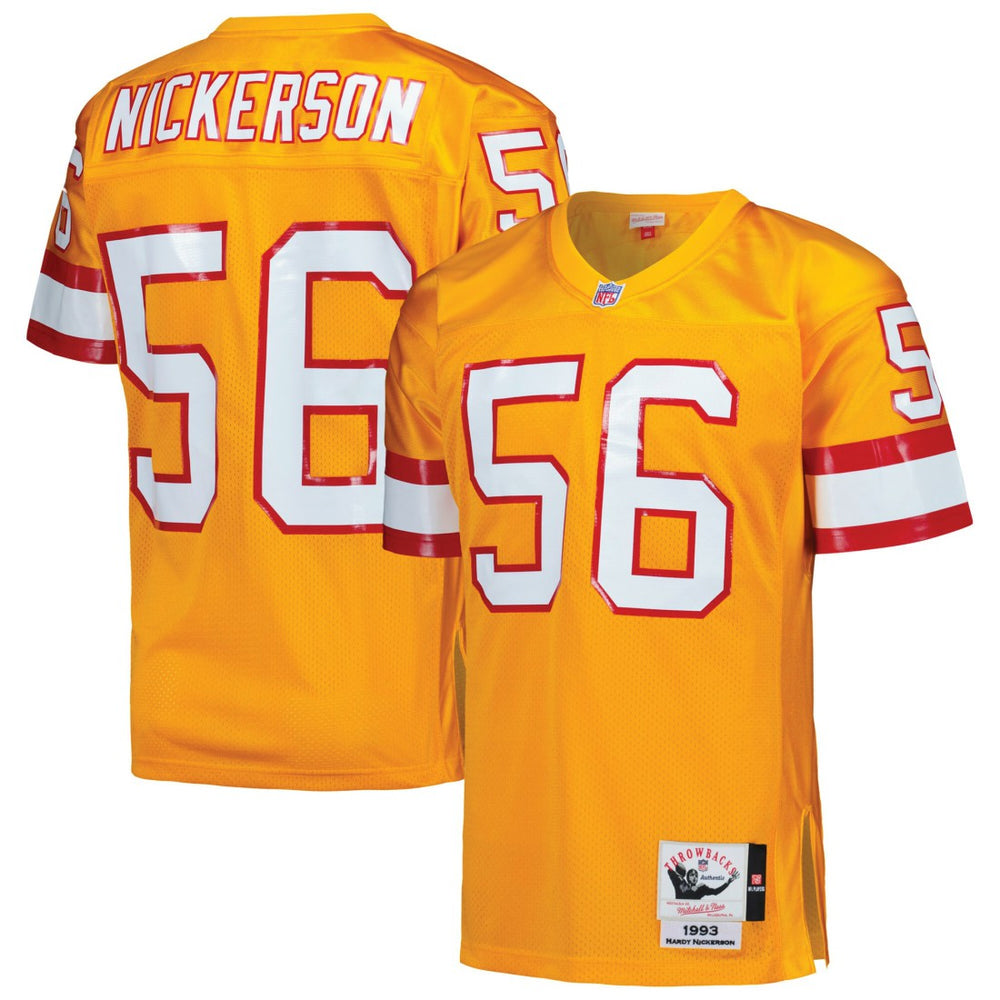 Hardy Nickerson  1993 Authentic Throwback Retired Player Jersey - Tampa Bay Buccaneers Jerseys