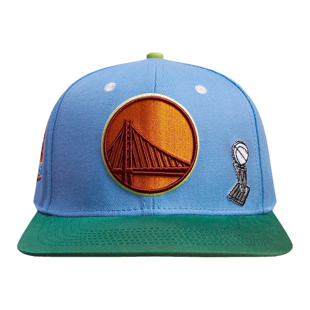 Golden State Warriors Pro Standard Retro Program 2-Tone Snapback Hat sale