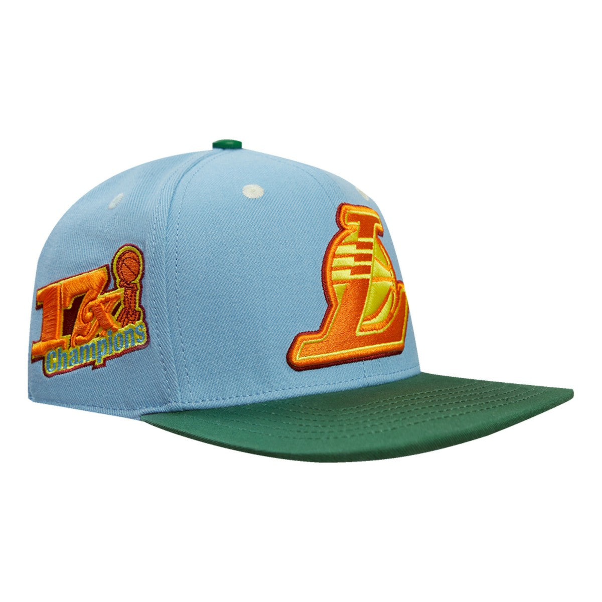 Los Angeles Lakers Pro Standard Retro Program 2-Tone Snapback Hat