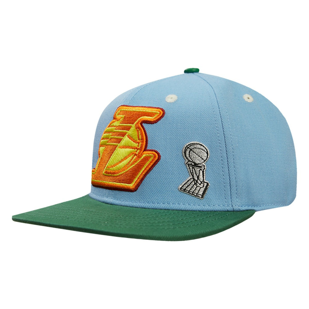 Los Angeles Lakers Pro Standard Retro Program 2-Tone Snapback Hat