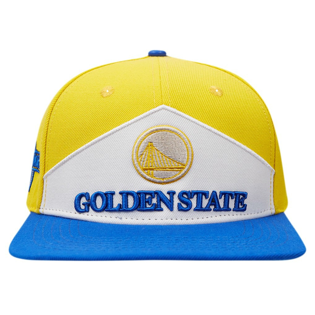 Golden State Warriors Pro Standard Pinch Chevron Adjustable Hat sale