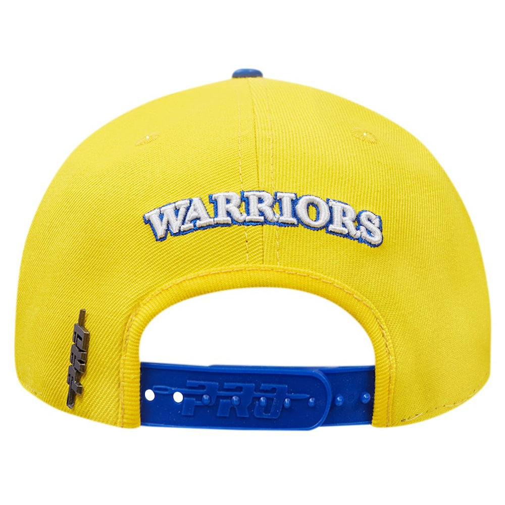 Golden State Warriors Pro Standard Pinch Chevron Adjustable Hat sale