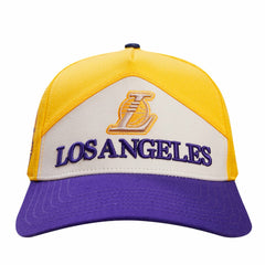 Los Angeles Lakers Pro Standard Pinch Chevron Adjustable Hat