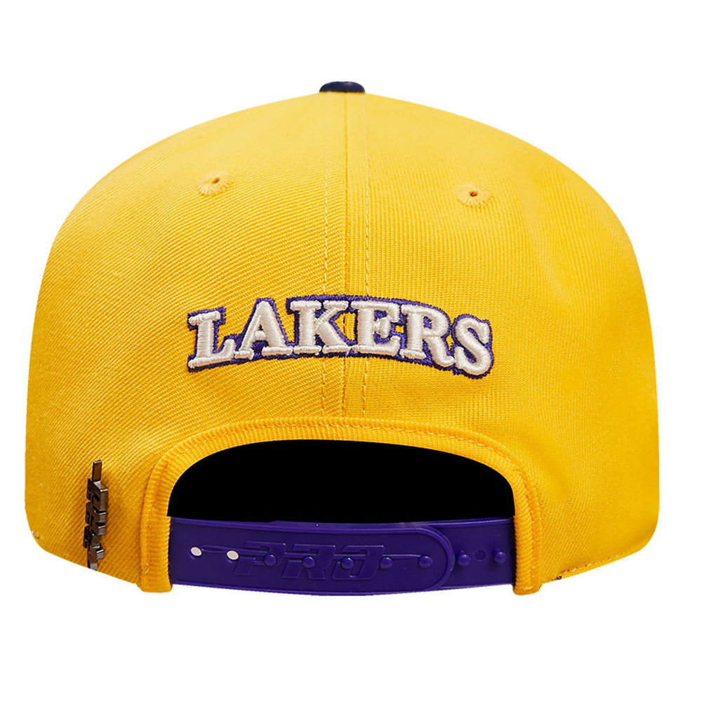 Los Angeles Lakers Pro Standard Pinch Chevron Adjustable Hat