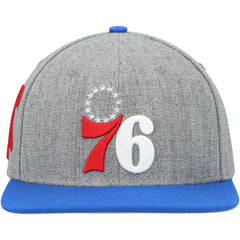 Philadelphia 76ers Pro Standard Classic Logo Two-Tone Snapback Hat