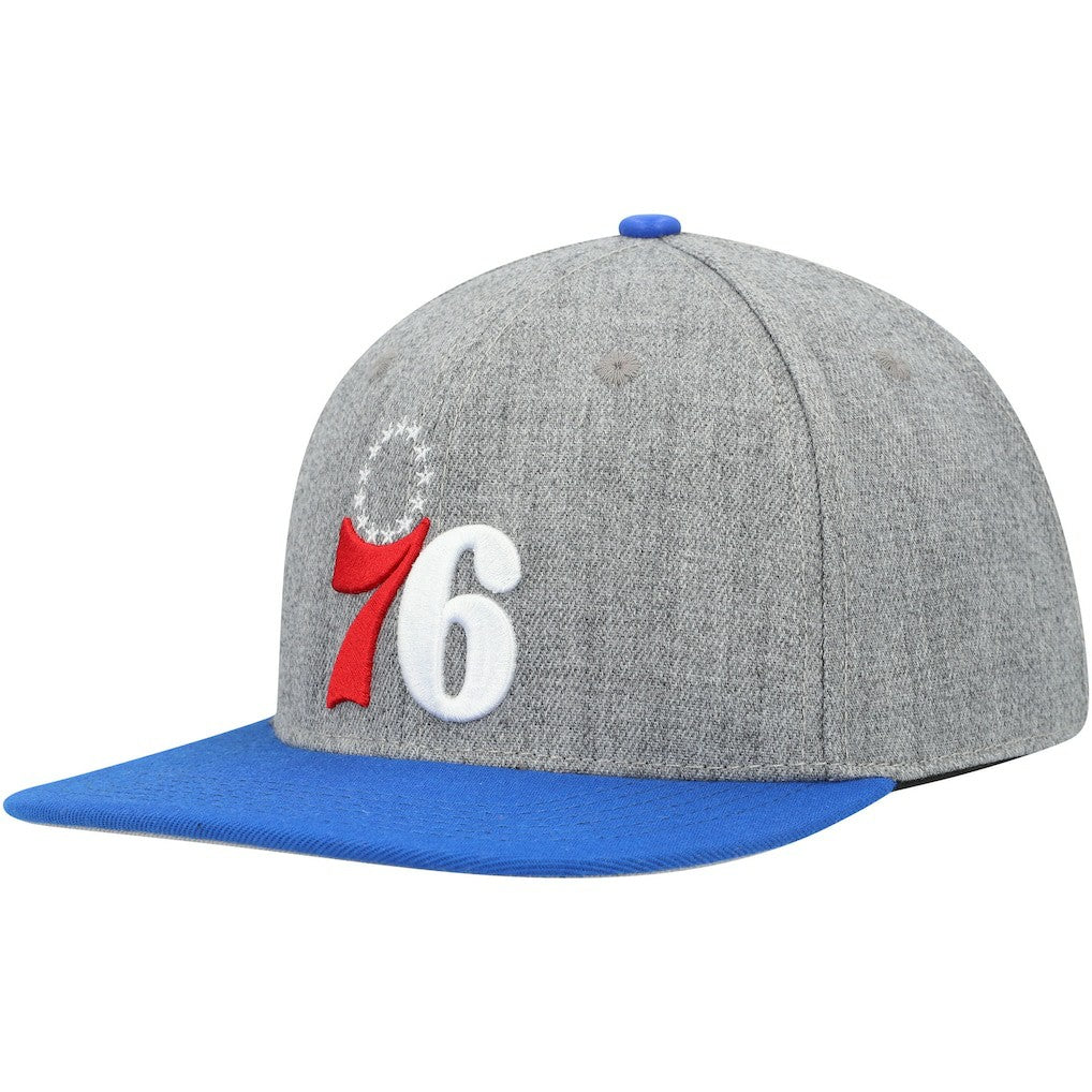 Philadelphia 76ers Pro Standard Classic Logo Two-Tone Snapback Hat
