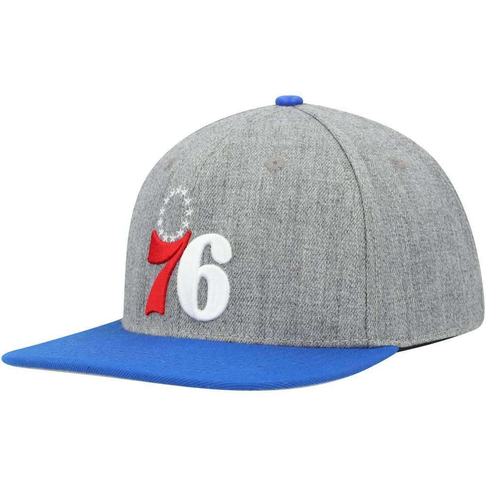 Philadelphia 76ers Pro Standard Classic Logo Two-Tone Snapback Hat