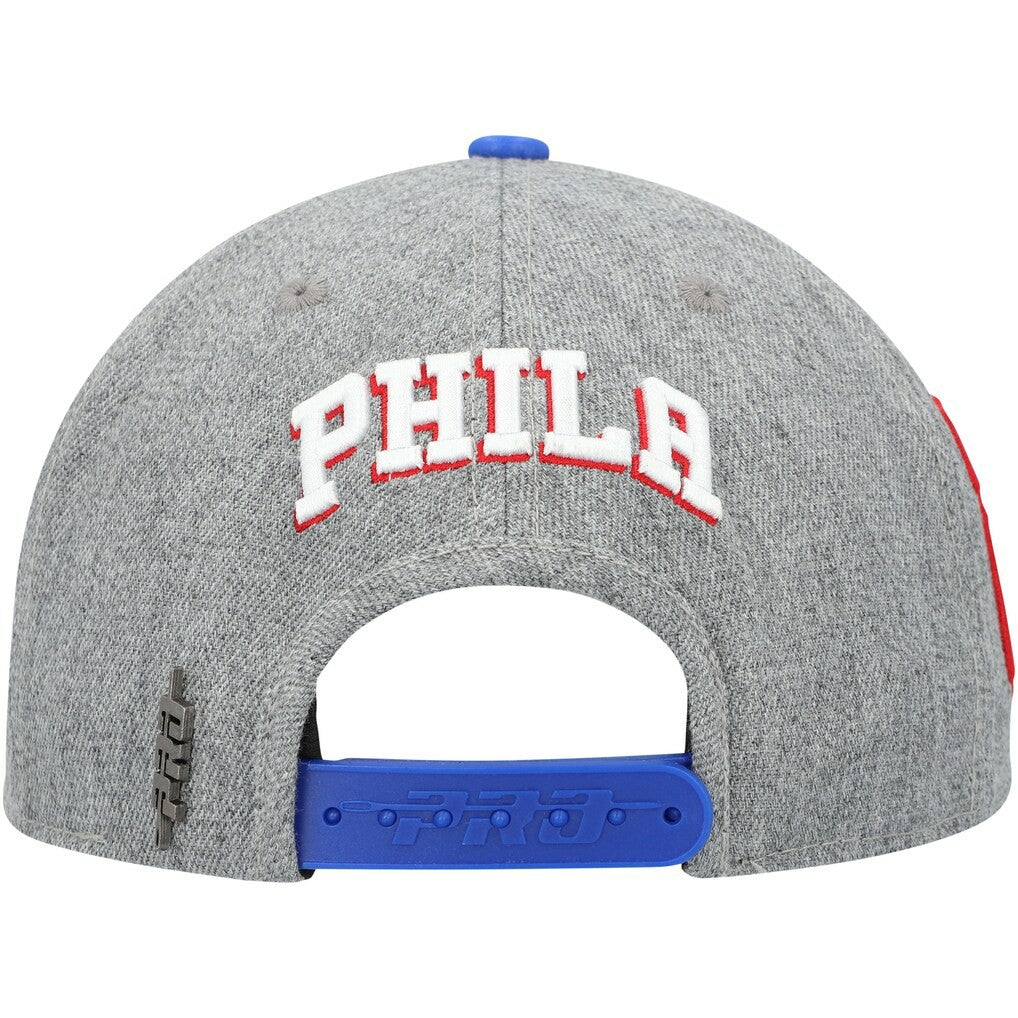 Philadelphia 76ers Pro Standard Classic Logo Two-Tone Snapback Hat