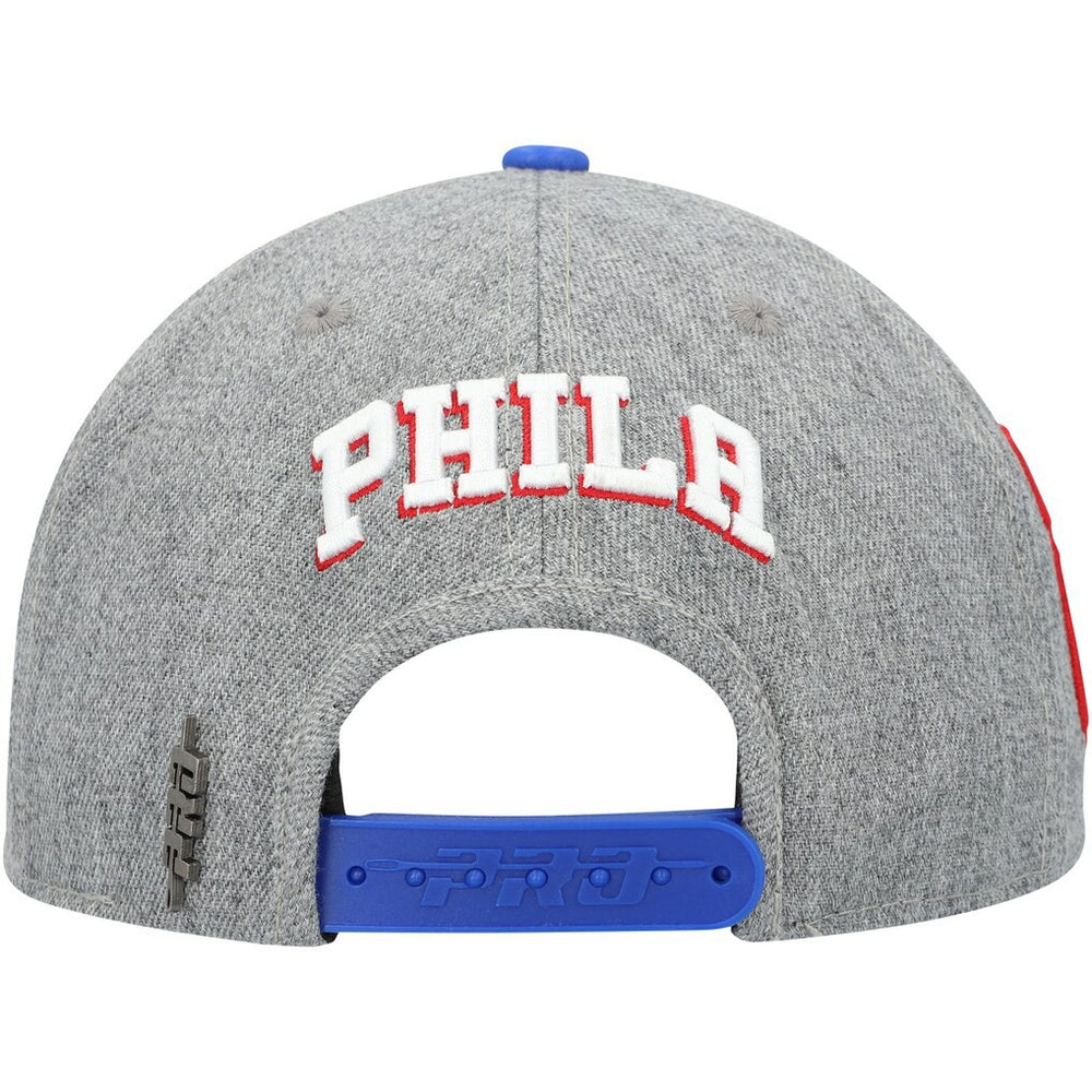 Philadelphia 76ers Pro Standard Classic Logo Two-Tone Snapback Hat