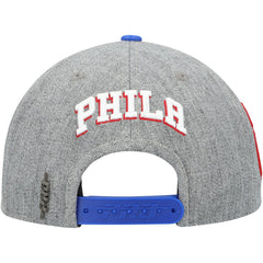 Philadelphia 76ers Pro Standard Classic Logo Two-Tone Snapback Hat