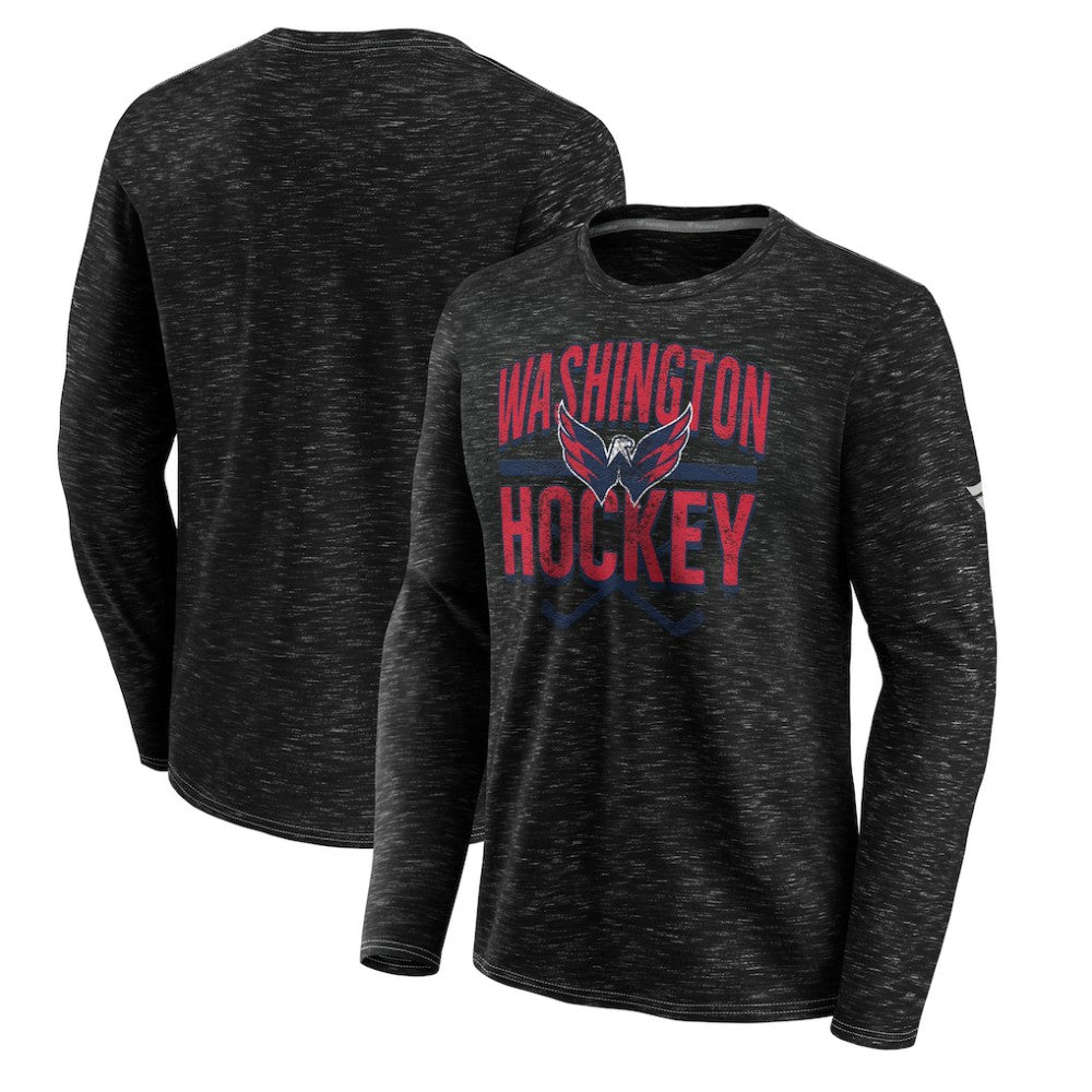 NHL Washington Capitals Fanatics Iced Out Long Sleeve T-Shirt