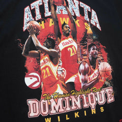 Mitchell & Ness Dominique Wilkins Atlanta Hawks Hardwood Classics Bling Concert Player T-Shirt